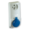Imagem de Unika interlocked socket - 16 A - 2P + E - 200...250 V AC - IP65 - panel