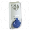 Imagem de Unika interlocked socket - 16 A - 2P + E - 200...250 V AC - IP65 - panel