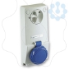 Imagem de Unika interlocked socket - 16 A - 2P + E - 200...250 V AC - IP65 - panel