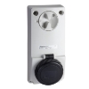 Imagem de Unika interlocked socket - 16 A - 3P + E - 480...500 V AC - IP65 - panel