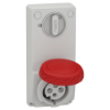Imagem de Unika interlocked socket - 32 A - 3P + E - 380...415 V AC - IP65 - panel