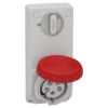 Imagem de Unika interlocked socket - 32 A - 3P + N + E - 380...415 V AC - IP65 - panel