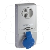 Imagem de Unika interlocked socket - 16 A - 3P + E - 200...250 V AC - IP44 - panel