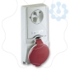 Imagem de Unika interlocked socket - 16 A - 3P + N + E - 380...415 V AC - IP44 - panel