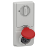 Imagem de Unika interlocked socket - 16 A - 3P + E - 380...415 V AC - IP44 - panel