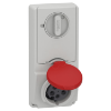 Imagem de Unika interlocked socket - 16 A - 3P + N + E - 380...415 V AC - IP44 - panel