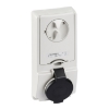 Imagem de Unika interlocked socket - 16 A - 3P + E - 480...500 V AC - IP44 - panel
