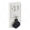 Imagem de Unika interlocked socket - 16 A - 3P + E - 480...500 V AC - IP44 - panel