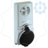 Imagem de Unika interlocked socket - 16 A - 3P + E - 480...500 V AC - IP44 - panel