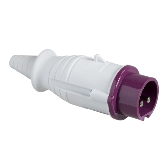 Imagem de PratiKa wander plug - straight - 16 A - 2P - 20...25 V AC - IP44