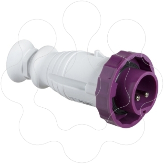 Imagem de PratiKa wander plug - straight - 32 A - 2P - 20...25 V AC - IP67