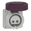 Imagem de PratiKa industrial socket - 16 A - 2P - 20...25 V AC - IP67