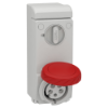 Imagem de Unika interlocked socket - 32 A - 3P + N + E - 380...415 V AC - IP65 - wall