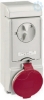 Imagem de Unika interlocked socket - 32 A - 3P + N + E - 380...415 V AC - IP44 - wall