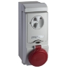 Imagem de Unika interlocked socket - 32 A - 3P + E - 380...415 V AC - IP65 - wall