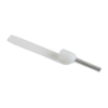 Imagem de ponteira simples com porta-referências – tamanho médio – 0,5 mm² - branco