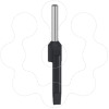 Imagem de ponteira simples com porta-referências – tamanho médio – 1,5 mm² - preto
