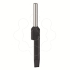 Imagem de ponteira simples com porta-referências – tamanho médio – 1,5 mm² - preto