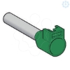Imagem de ponteira simples p/ lingueta porta-ref. de encaixar – tm medio – 6 mm? - verde