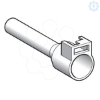 Imagem de ponteira simples p/ lingueta porta-ref. de encaixar – tm médio – 16 mm2 - branco