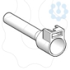 Imagem de ponteira simples p/ lingueta porta-ref. de encaixar – tm médio – 16 mm2 - branco