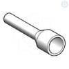 Imagem de ponteira simples – tamanho curto – 1,5 mm2 - preto