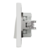 Imagem de Interruptor unipolar - Asfora - 10A - Branco