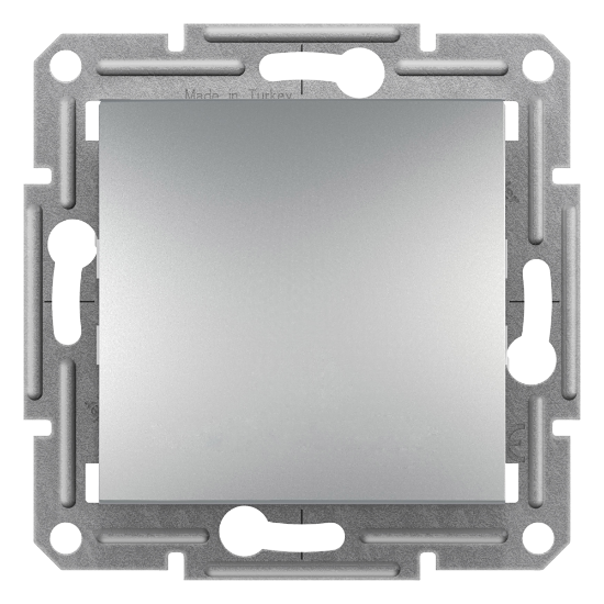 Imagem de Asfora - Interruptor unipolar - 10A - Aluminio