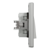 Imagem de Asfora - Interruptor unipolar - 10A - Aluminio