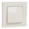 Imagem de Asfora - Interruptor unipolar - 10A - IP44 - Creme