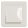 Imagem de Asfora - Interruptor unipolar - 10A - IP44 - Creme