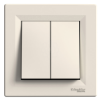 Imagem de Asfora - Comutador de lustre - 10A - Creme