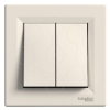 Imagem de Asfora - Comutador de lustre - 10A - Creme