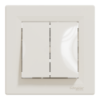 Imagem de Asfora - Comutador de lustre - 10A - Creme