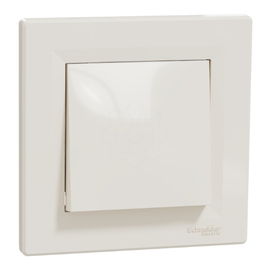 Imagem de Asfora - Comutador de escada - 10A - Creme