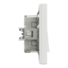Imagem de Asfora - Comutador de escada - 10A - IP44 - Branco