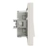 Imagem de Asfora - Comutador de escada - 10A - IP44 - Creme