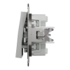 Imagem de Asfora - Comutador de escada duplo - 10A - Aluminio