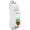 Imagem de Botao cinzento/cinzento de pressao dupla Acti9 iPB 1NA-1NF