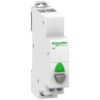 Imagem de Botao cinzento de pressao simples Acti9 iPB 1NA - luz ind. verde 110-230 V ca