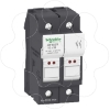 Imagem de TeSyS porta-fusivel 2P 32A - tam. fusivel 10 x 38 mm - ind. fusivel fundido