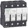Imagem de TeSyS porta-fusivel 3P N 32A - tamanho fusivel 10 x 38 mm