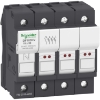 Imagem de TeSyS porta-fusivel 3P N 32A - tam. fusivel 10 x 38 mm - ind. fusivel fundido