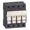 Imagem de TeSyS porta-fusivel 3P N 32A - tam. fusivel 10 x 38 mm - ind. fusivel fundido