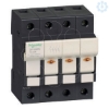 Imagem de TeSyS porta-fusivel 3P N 32A - tam. fusivel 10 x 38 mm - ind. fusivel fundido