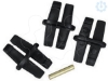 Imagem de TeSys porta-fusível - kit de assemblagem para DF8 e DF10 - 1 pino 2 clipes