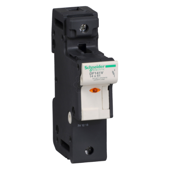 Imagem de TeSyS porta-fusivel 1P 50A - tam. fusivel 14 x 51 mm - ind. fusivel fundido
