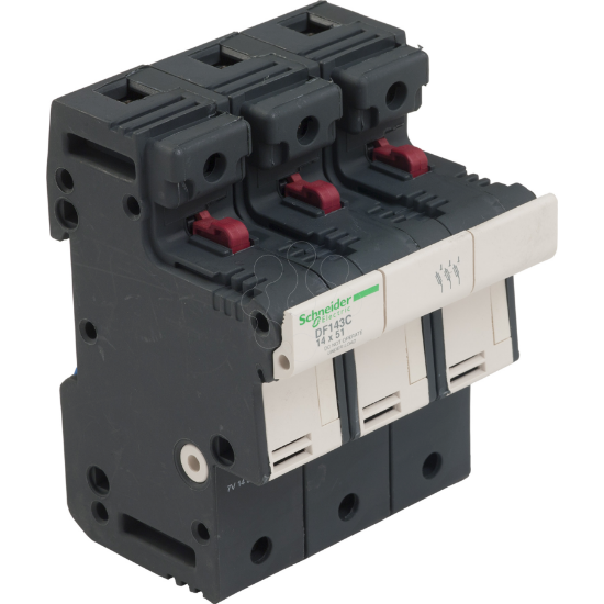 Imagem de TeSyS porta-fusivel 3P 50A - tamanho fusivel 14 x 51 mm