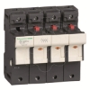 Imagem de TeSyS porta-fusivel 3P N 50A - tamanho fusivel 14 x 51 mm