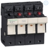 Imagem de TeSyS porta-fusivel 3P N 50A - tamanho fusivel 14 x 51 mm